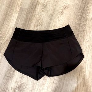 Brand nwot!! black sped up shorts